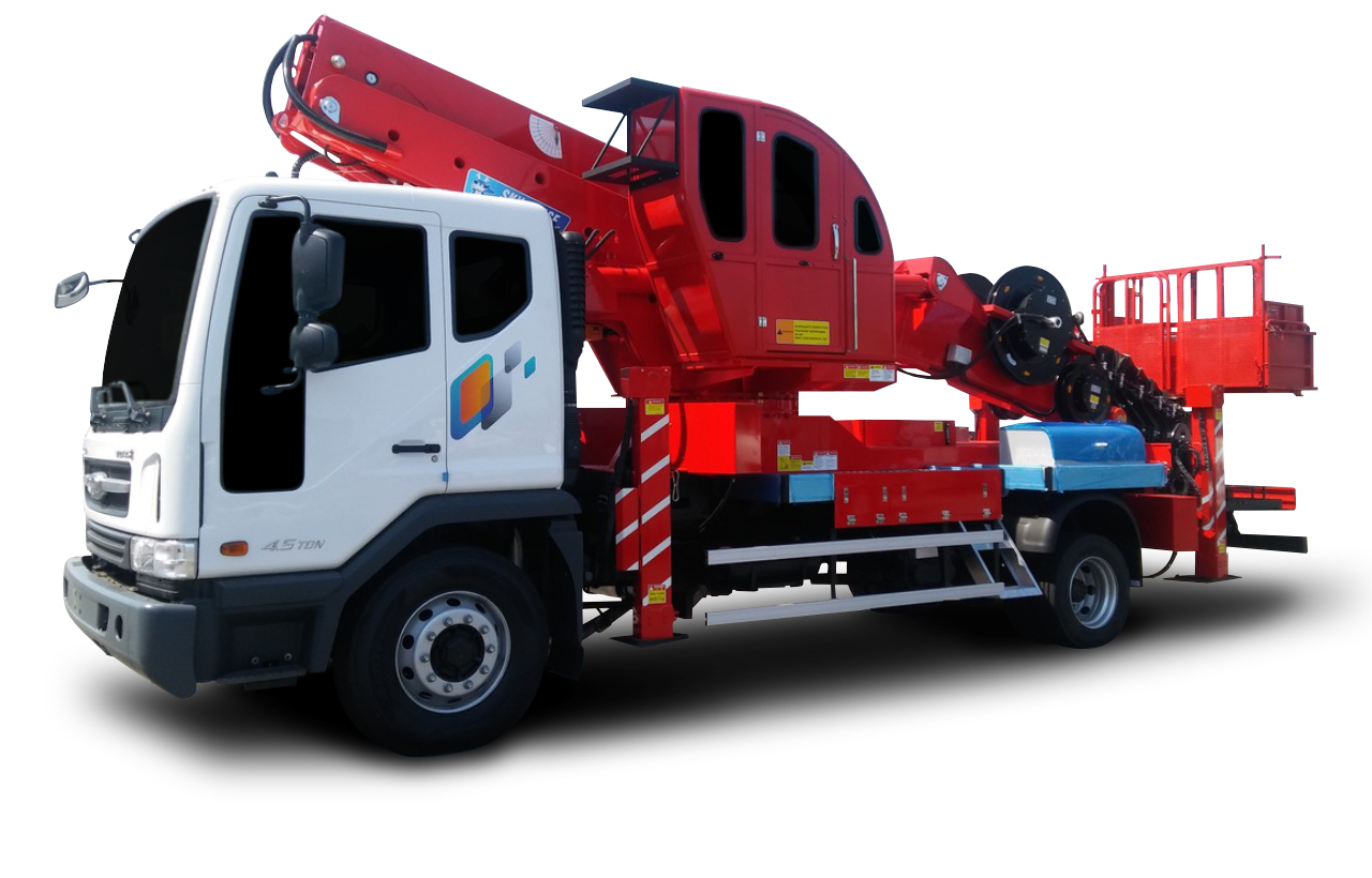 Автовышка 45м - кореец